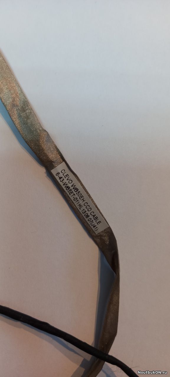 Шлейф веб-камеры для ноутбука DNS W650 6-43-W65ET-011 HL CLEVO W650EH CCD CABLE 6 pin БЕЗ КАМЕРЫ