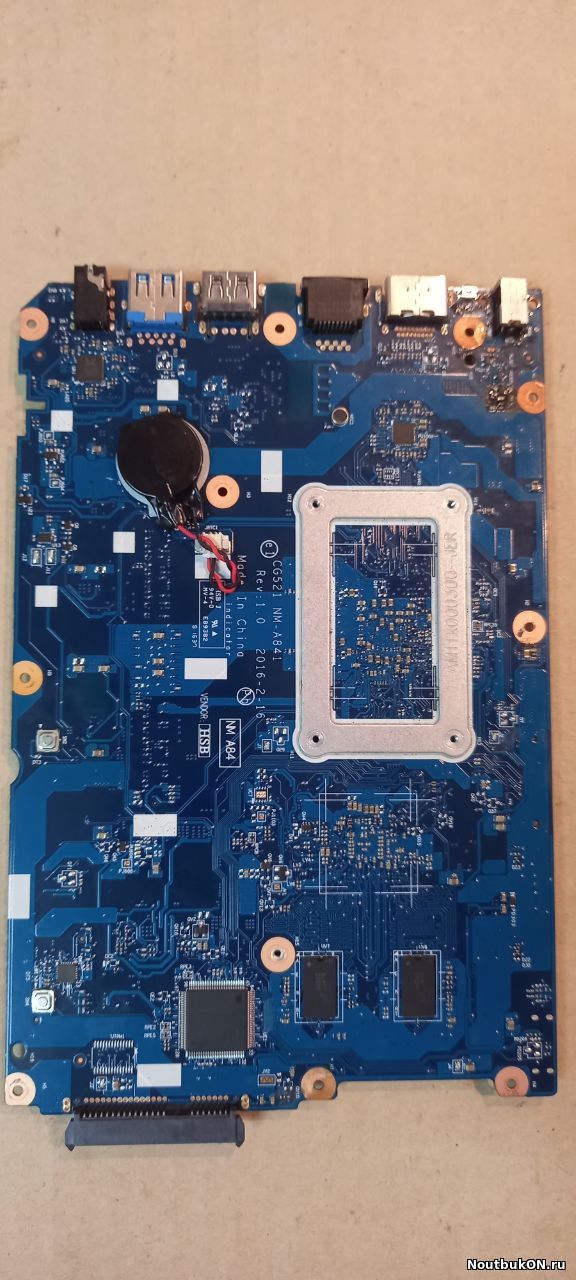 Материнская плата для Lenovo IdeaPad 110, 110-15ACL, 110-15 CG521 nm-a841 rev 1.0 AMD A8-7410 дохлый проц паянная