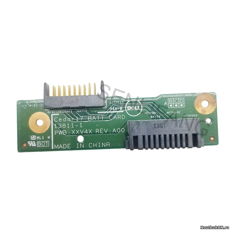 Плата подключения аккумулятора для ноутбука Dell Inspiron 17-5748 p26e cedar17_batt_card 13811-1 xxv4x 17-5000