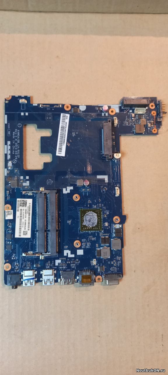 Материнская плата ДЛЯ НОУТБУКА Lenovo G505 LA-9912P частично рабочая включается дает изо в биос заходит порты работают система не ставится синий экран перзагрузка