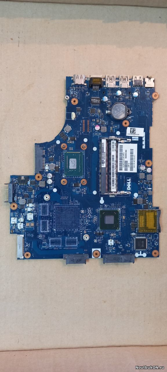 Материнская плата для ноутбука Dell Inspiron 3521 3531 P28F 5521 lA-9104p VAW00 rev:1.0 A00 R0N9 (Intel Core i3-3217U) uma intel integreted grafics без дискретного видео плата продается как донор выру