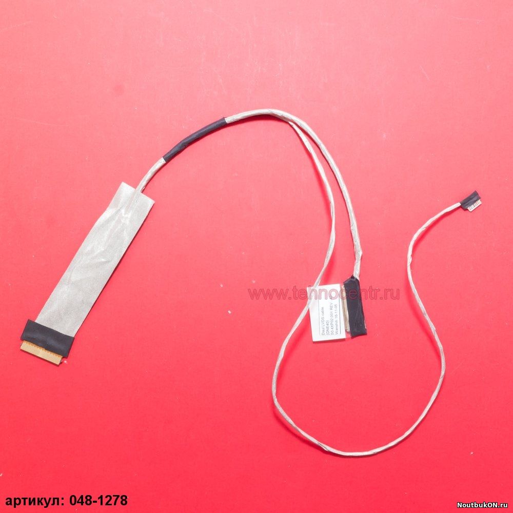 Шлейф матрицы для ноутбука: Dell Inspiron 3421, 3437, 5421, 5435, 5437, M431, Latitude E3440, L3440, Vostro 2421 p/n: 50.4XP02.011, N9KXD, 50.4XP02.001