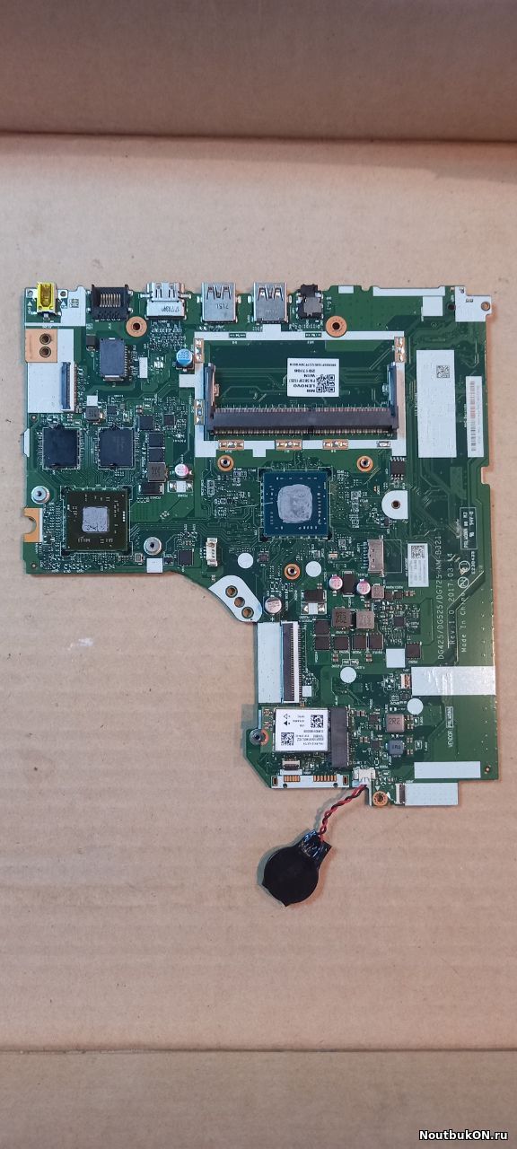 Материнская плата для ноутбука Lenovo IdeaPad 320-17ISK, 320-17IKB DG425/DG525/DG725 NM-B321 Rev: 1.0 CPU AMD A6-9220 VIDEO AMD R7 M260 215-0889018