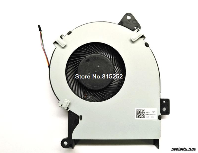 Вентилятор (кулер) для Asus p/n: DFS2004057S0T-FHM7 13NB0E80T01011 for Asus X541NA X541NV 13NB0CG0T01011 (аналог 13NB0CG0T01011, 13N0-ULP0101, 13NB0E80T01011) шлейф длинный коннектор маленький