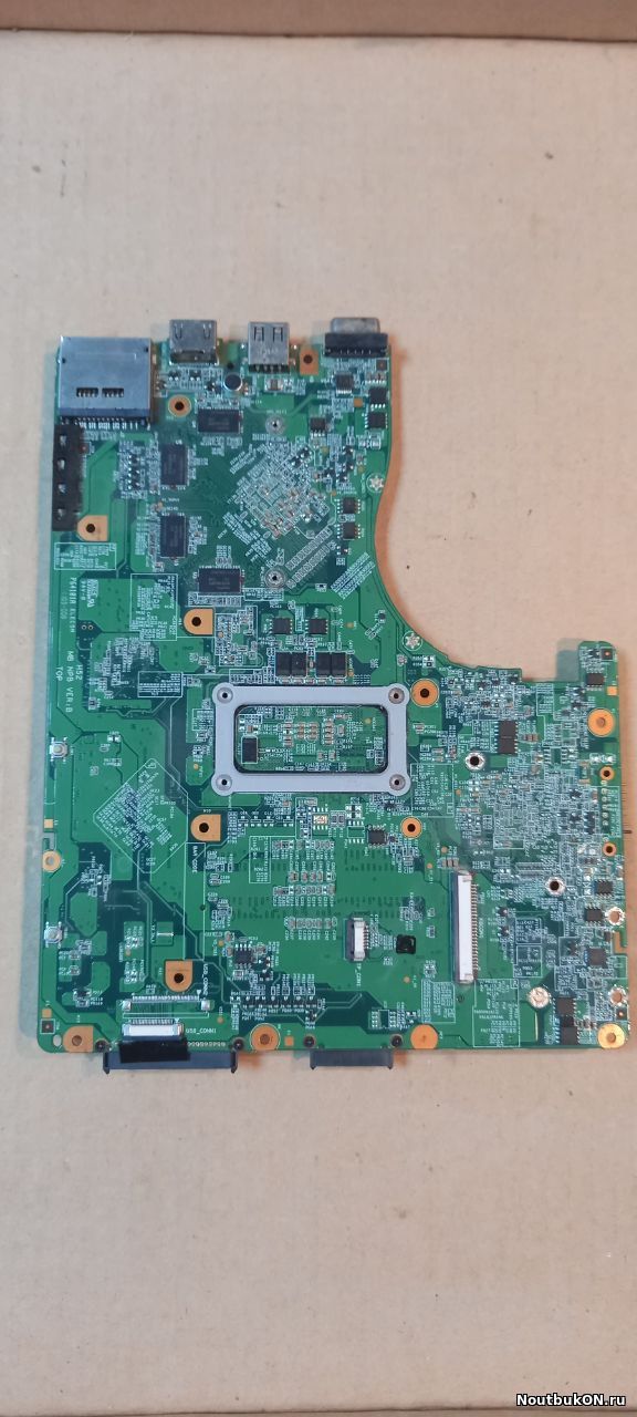 Материнская плата для ноутбука Iru Patriot 507 508 h52 mb npb ver:b INTEL ВТОРОЕ ПОКОЛЕНИЕ I3 VIDEO GT 525M
