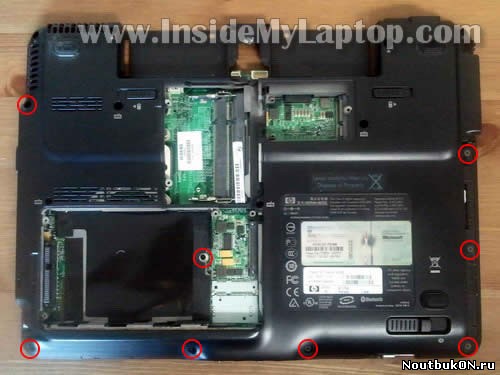 Корпус для ноутбука HP Pavilion TX2000