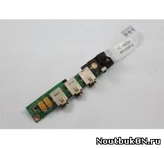 Плата audio разъемов для ноутбука HP Pavilion DV2700 50.4F630.004 48.4Y002.06