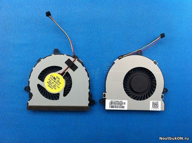 Вентилятор (кулер) для ноутбука HP Pavilion 15-D 15-g 15-h 15-r (3 pin )series HP 240 245 250G , 255 G3 series/ Dell Inspiron 15R 3521 3537 5521 5535 5537 753894-001 P28F Dc28000e3f0 DC28000C8S0