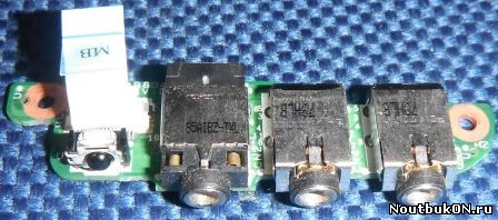 Плата audio разъемов для ноутбука HP Pavilion TX2000 32TT8A80008