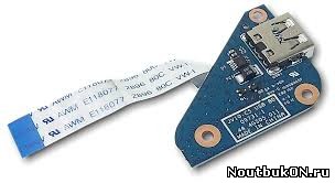 Плата USB разъема для ноутбука Acer Aspire 1830 753 721 48.4gs05.011 С ШЛЕЙФОМ 50.4gs05.011