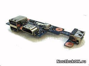 Плата USB и HDMI разъемов для ноутбука Samsung R410 R460 BA92-04970C