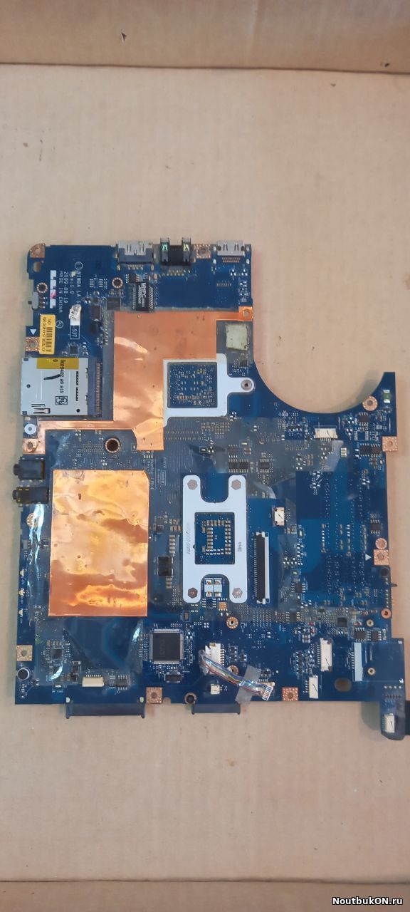 Материнская плата для ноутбука Lenovo IdeaPad Y550P NIWBA LA-5371P нерабочая видеочип дохлый