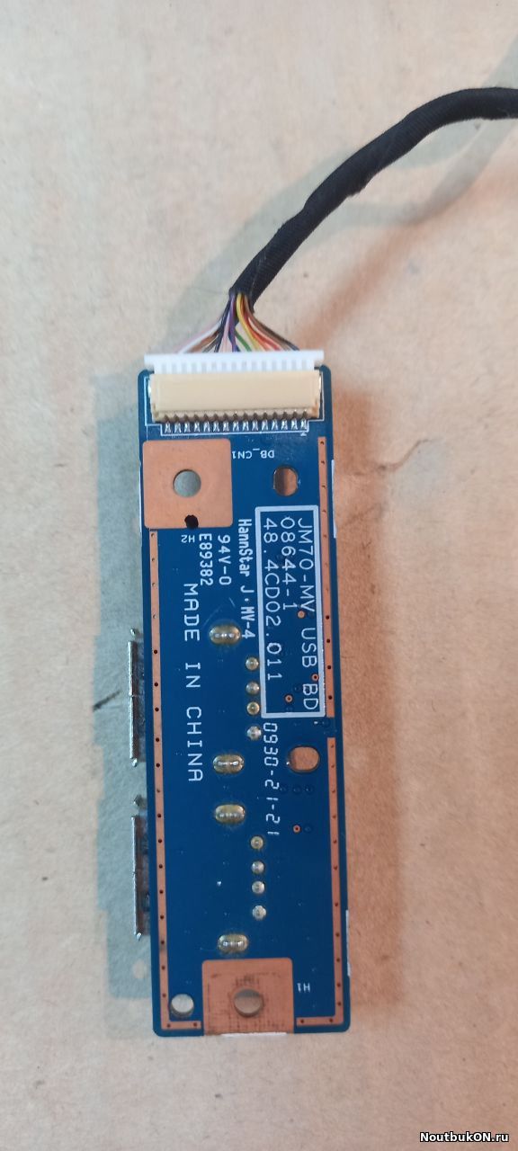 Плата USB разъемов для ноутбука Acer Aspire Acer 7535 7535G 7735 7735G 7738 7738G Acer 7738G JM70 48.4CD02.011 48.4CD02.011 08644-1
