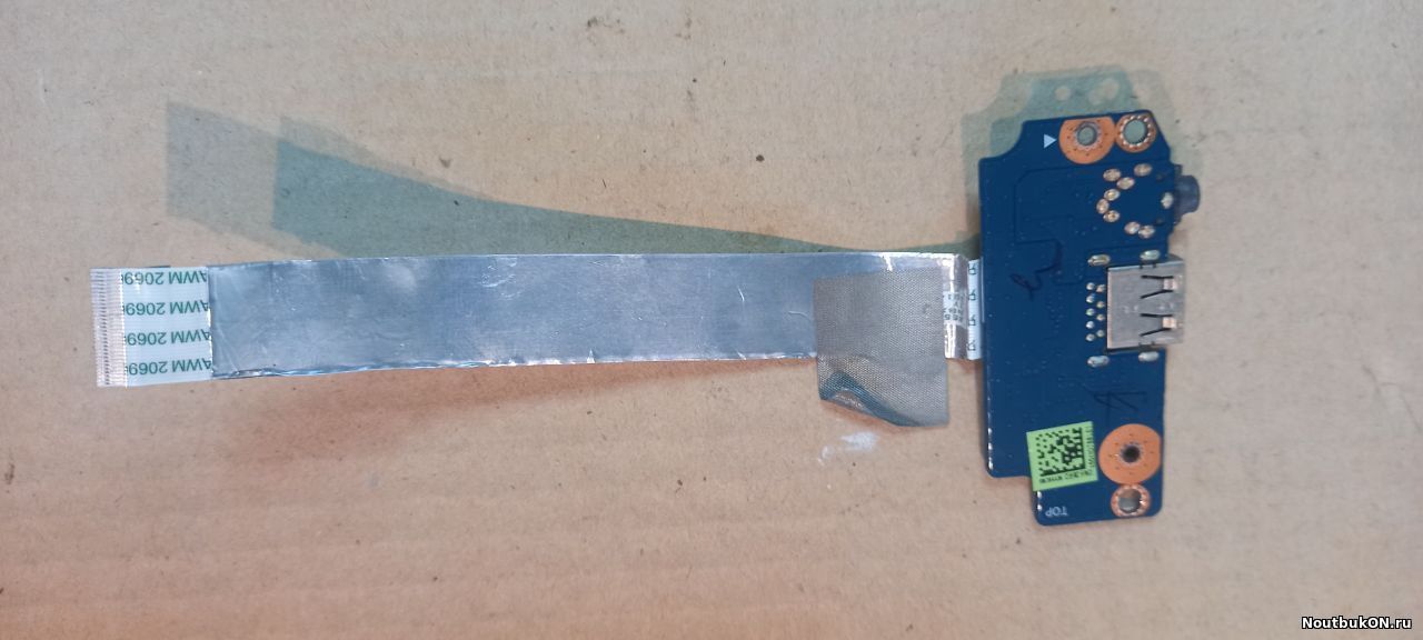 Плата USB AUDIO разъемов для ноутбука Asus N551 N551JM IO BOARD 455MO788L01 С ШЛЕЙФОМ