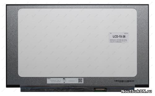 Матрица 15.6", 1920x1080, LED, 40 pins EDP, SLIM, без креплений, Матовая, IPS, 144Hz, NTSC 45 / N156HRA-EA1 (350.66 x 216.15 x 3.2 mm) совместимость N156HRA-EA1, LM156LF2F01, LM156LF2F03 n156hme-gak