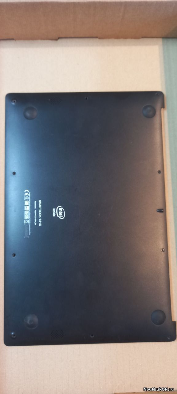 Крышка нижняя для ноутбука Prestigio 141C черная