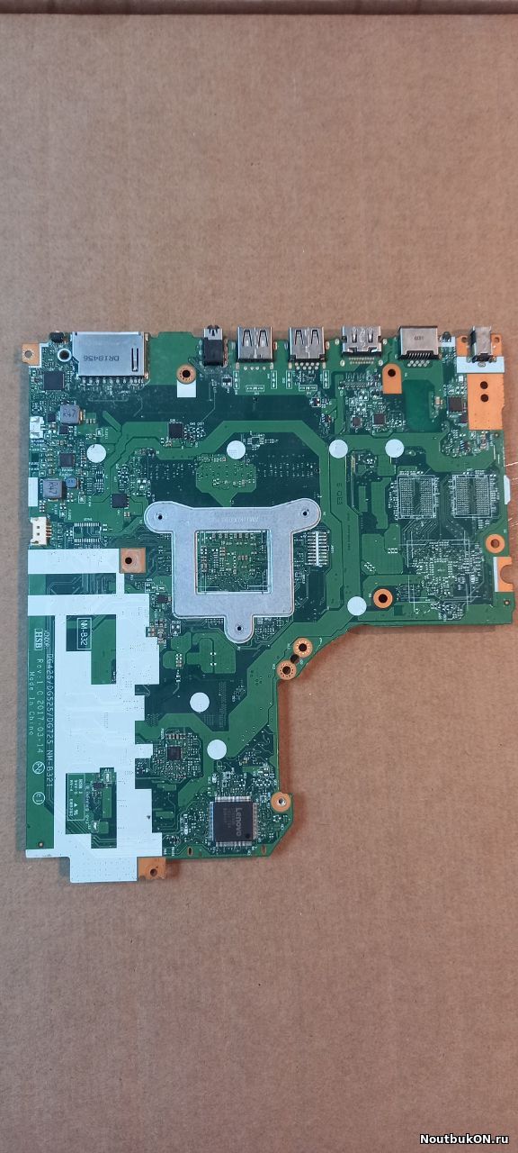 Материнская плата для ноутбука Lenovo IdeaPad 320-15 330-15 320-17ISK, 320-17IKB DG425/DG525/DG725 NM-B321 Rev: 1.0 CPU AMD A6-9225 VIDEO дискретное амд рабочее