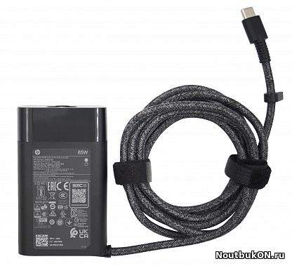 Блок питания HP Type-C, 65W (20V, 3.25A), без сетевого кабеля, ORG (oval shape) TPN-LA12