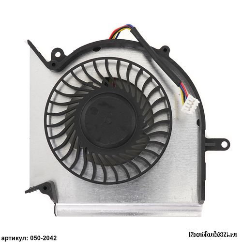 Вентилятор для ноутбука MSI GE63, MS-16P1 (4 pin) Вентилятор (кулер) для ноутбука MSI GE63VR, GE73VR, CPU