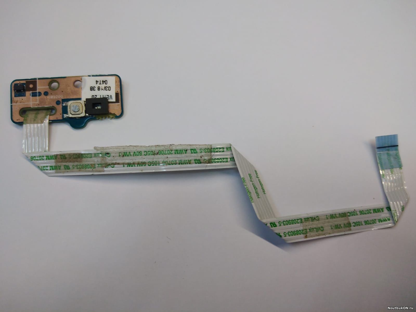 HP 350 355 G1 G2 ноутбука 758044-001 кнопка питания с кабелем