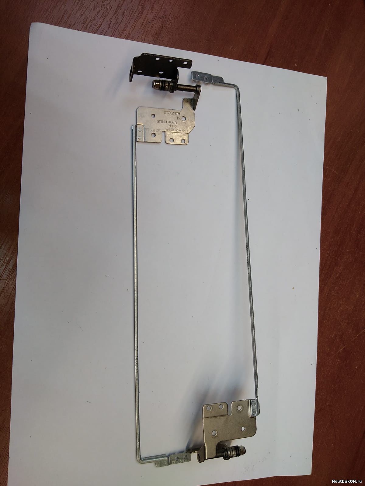 Петли для ноутбука Lenovo IdeaPad 300-15, 300-15ISK, 300-15IBR, p/n: 5H50K14020, AM0YM000200, AM0YM000100