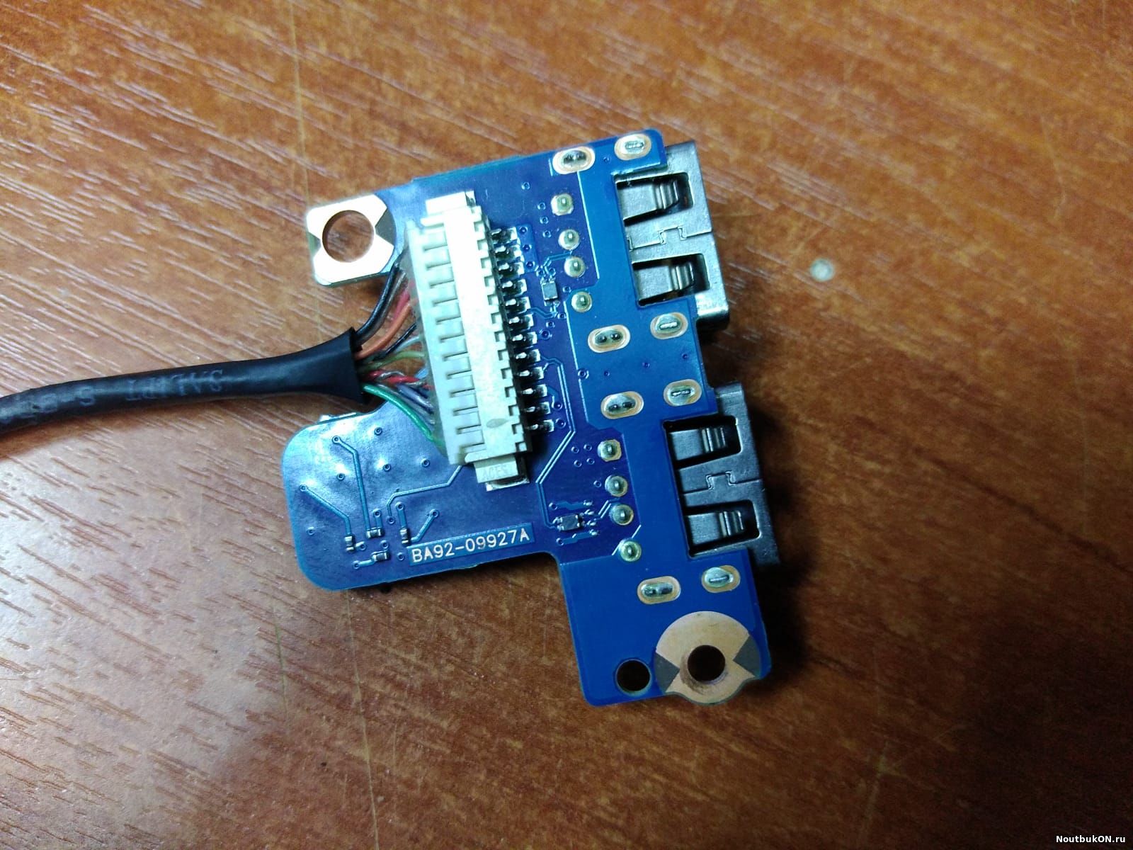 Плата USB разъемов кнопка включения для Samsung NP550P7CC BA92-09927A