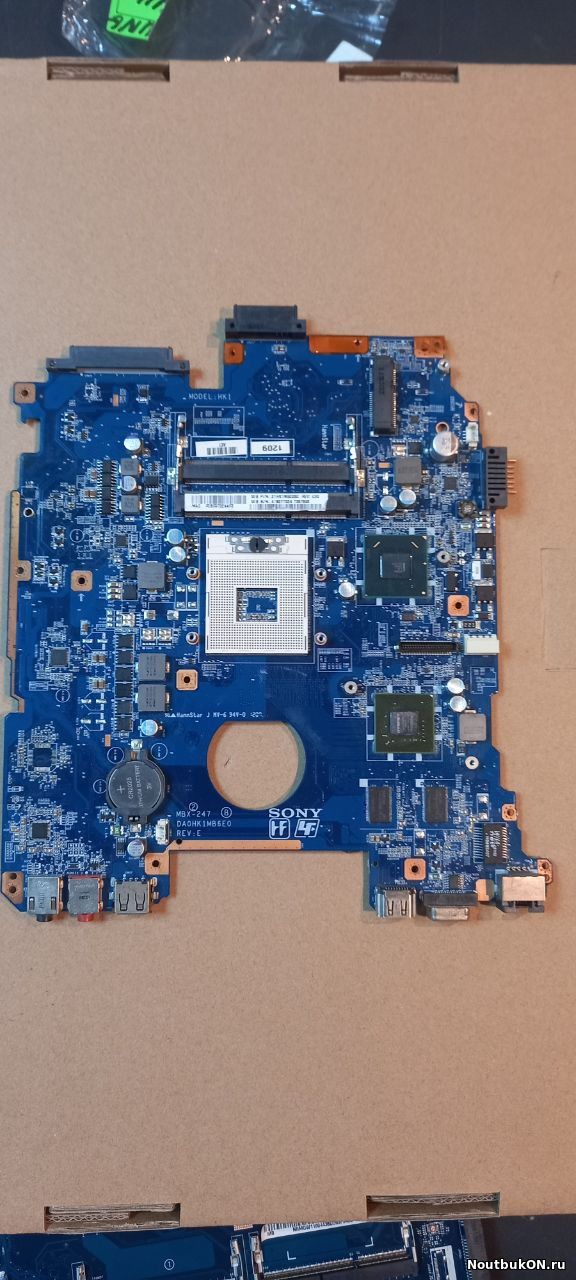 Материнская плата для ноутбука Sony VPC-EH PCG-71812V DA0HK1MB6E0 MBX-247 паянная на донорство