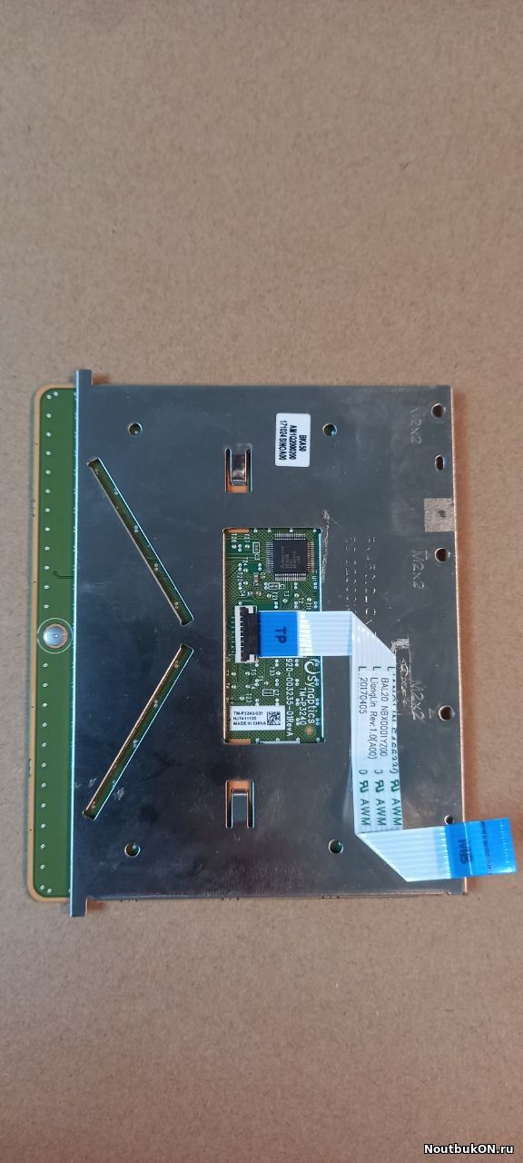 Тачпад плата тачпада для ноутбука Dell Inspiron 15-5565, 15-5567, 15-5765, 15-5767, 17-5767 AM1Q2000200 TM-P3240-001 PYGCR С ШЛЕЙФОМ ТАЧПАДА BAL20 NBX0001 YZ00