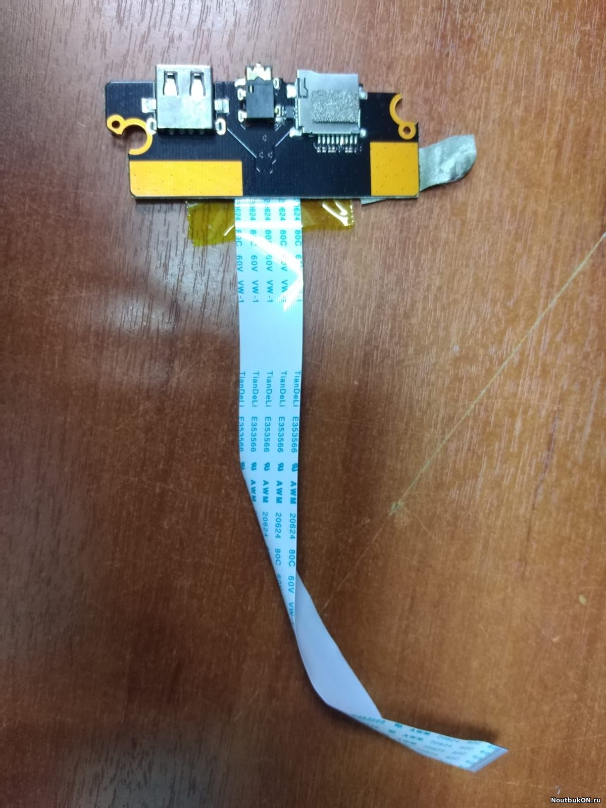 Плата USB + Audio + CardReader нетбука DEXP Navis M100