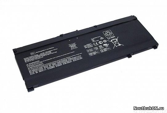 Аккумулятор для HP Omen 15-dc, Pavilion 15-cx, Envy 17-bw, Envy x360 15-cp (sr03xl), 52.5Wh, 4550mAh, 11.55V
