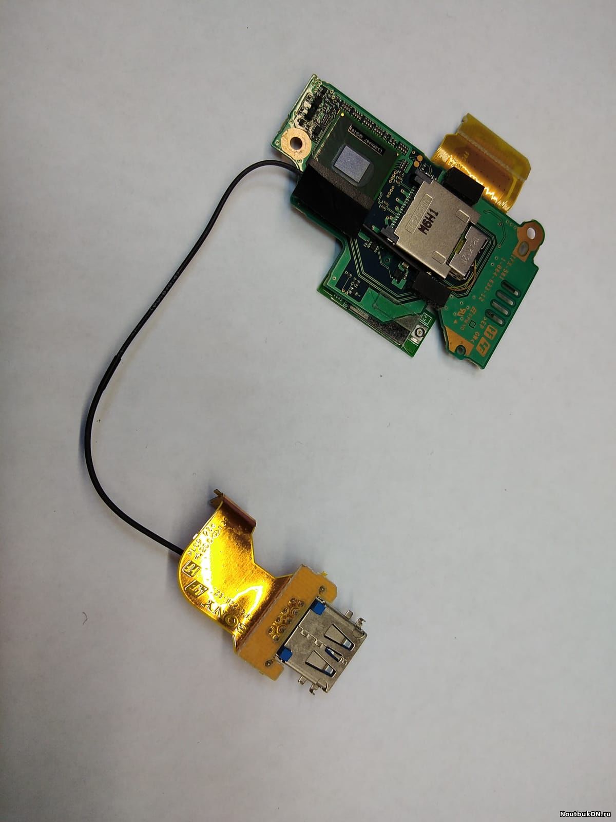 1-884-633-12 Плата расширения IFX-581 1-884-633-12 для ноутбука Sony Vaio VPCZ2 Sony PCG-41311V (плата сим карты) + разъем USB 3.0