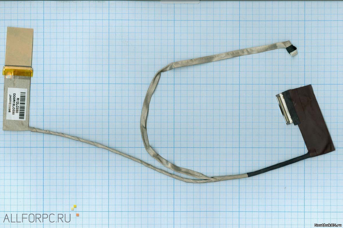 Шлейф для ноутбука HP G4-1000 Series 7200401 DD0R12LC030, DD0R12LC000, 641338-001, R12LC020