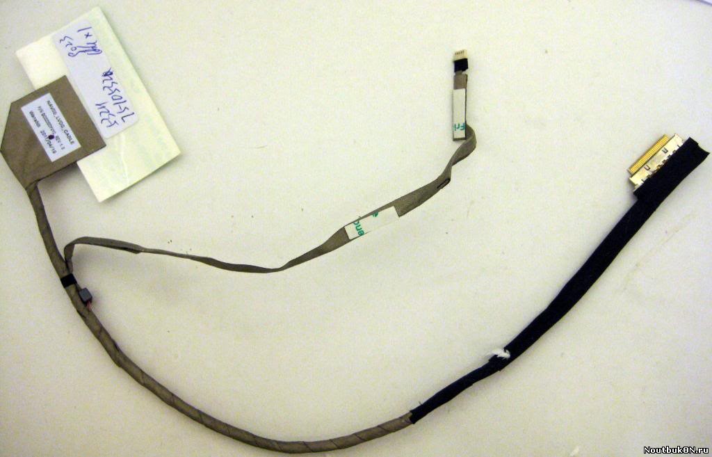 Шлейф для ноутбука Acer Aspire One 532H (DC02000YV10) NAV50 LVDS Cable REV: 1.0