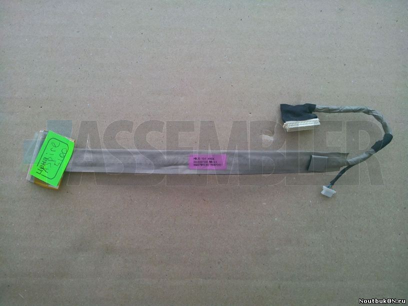 Шлейф для ноутбука Acer Aspire 5100 5630 5600 5510 3690 3100 15,4 HBL50 DC020007O00 3690 5100 5610 5630 5650 5680 LCD ...