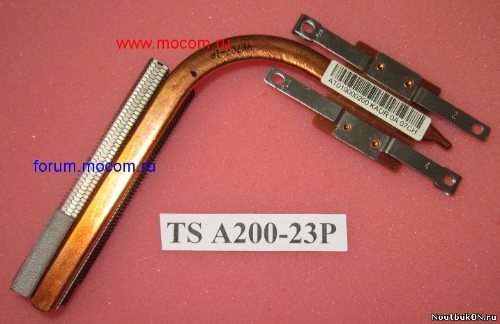 Система охлаждения для ноутбука Toshiba Satellite A200 AT019000200 at019000210