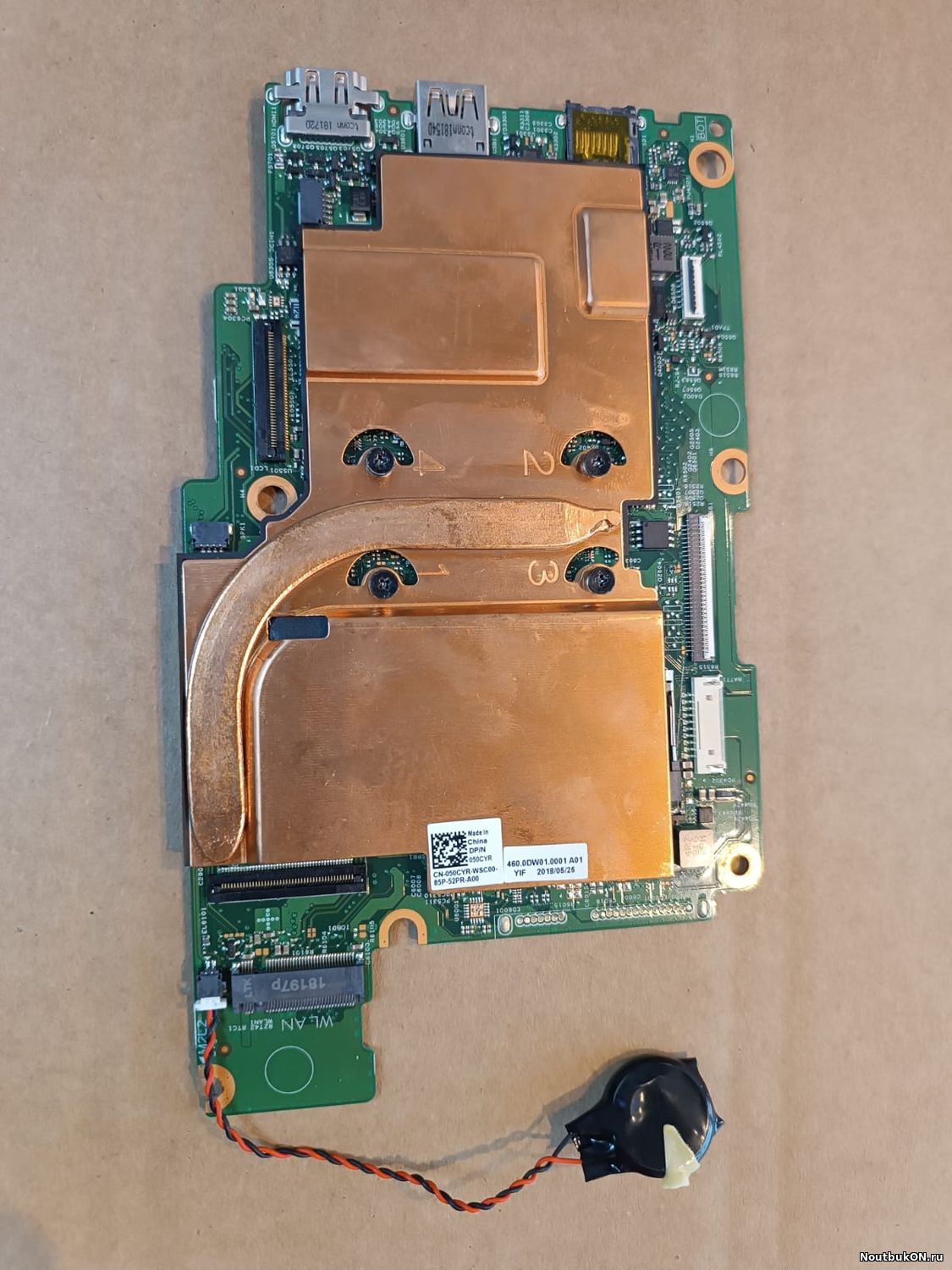 Материнская плата Dell 11 - 3180 3185 P24T AMD A6-9220E DDR4 slot 32Gb SSD 0M3G09 M3G09