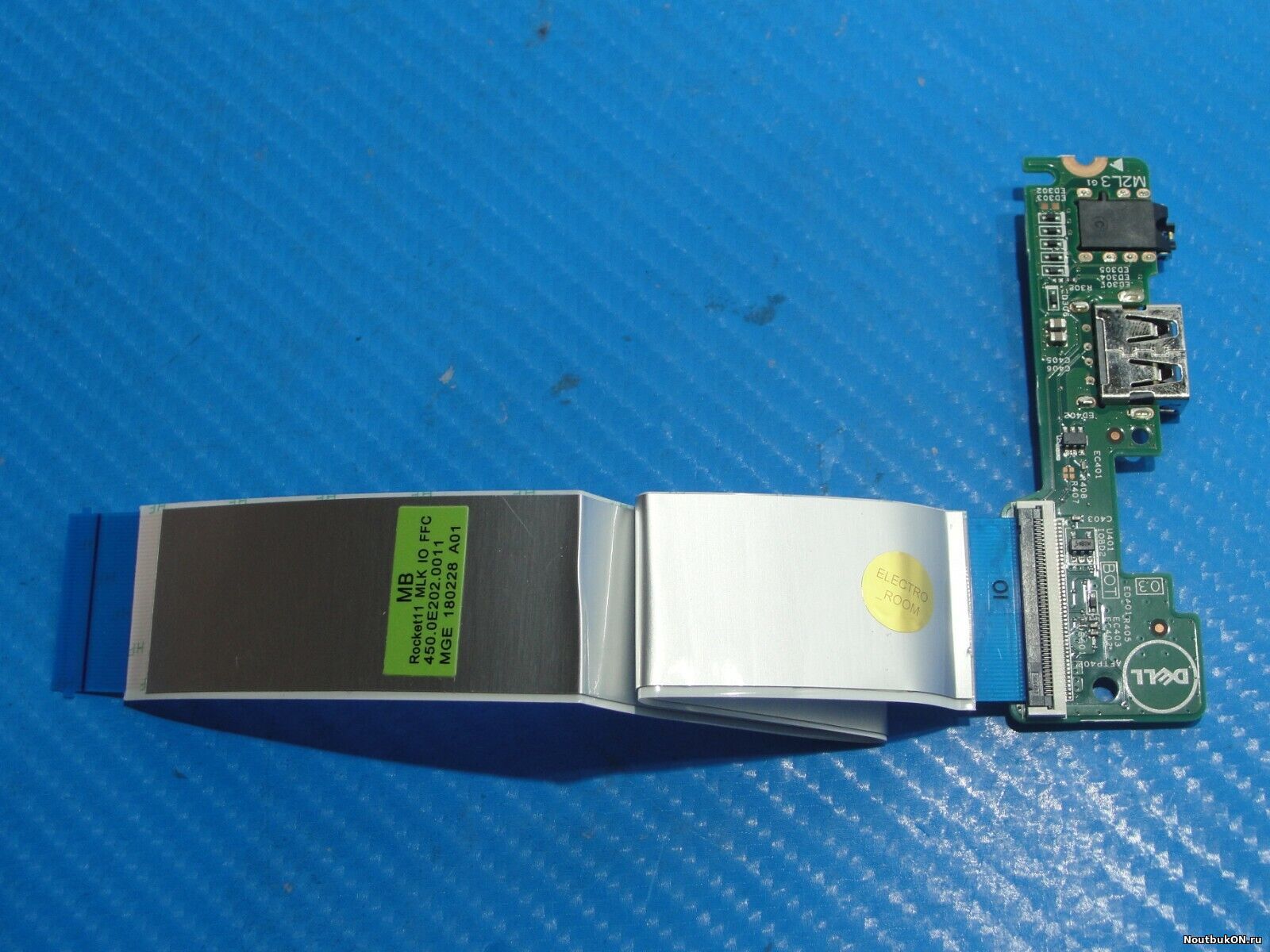 Плата USB AUDIO КНОПКА ВКЛЮЧЕНИЯ Dell 11 - 3180 3185 P24T С ШЛЕЙФОМ ROCKET 11 MLK 17A91-1 JKFKP 6WY88 06WY88 io bd ffc 450.0e202.0001 01234d