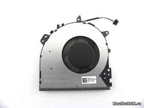 Вентилятор (кулер) для ноутбука Asus VivoBook X512, X512UA, F512 X512, X512D, X512DA, X512F, X512FA, X512U, X512UA, X512UB, X512UF DFS5K12115491M FL6K, 13NB0KA0AM0802, 13N1-6TA0U12