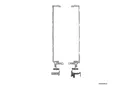Петли для Dell Inspiron 7559 FBAM9003010 + FBAM9004010