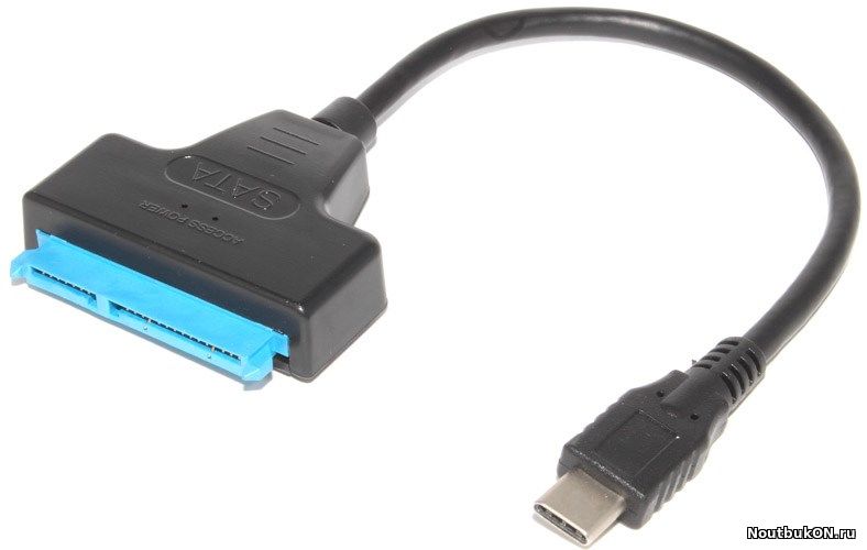 Переходник Type С - SATA 7+15 pin для SSD/HDD