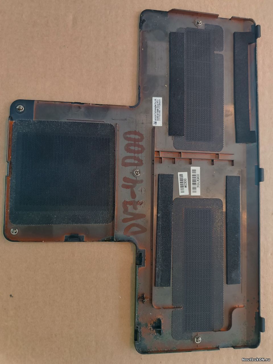 Часть корпуса крышка поддона нижняя отсека hdd ram для ноутбука HP Pavilion DV7-4000 3GLX900