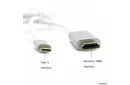 Кабель USB Type-C - HDMI 1.8 м - белый
