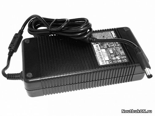 Блок питания Dell 7.4x5.0мм, 240W (19.5V, 12.3A), без сетевого кабеля (тип подключения - трапеция), ORG (slim type)