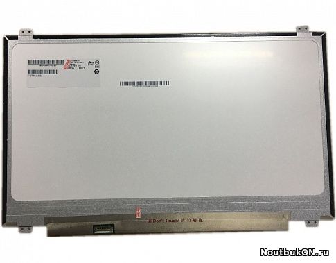 Матрица 17.3", 1600x900, LED, 30 pins eDP, SLIM, уши вверх/вниз, МАТОВАЯ , P/N: B173RTN02.1, NT173WDM-N21