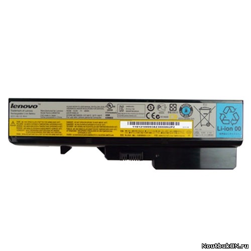 Аккумулятор для ноутбука Lenovo IdeaPad G575 / G570 / G560 /B470/ G565 L09L6Y02 3INR19/65-2 10.8V 5200mAhr