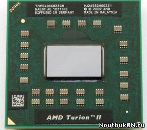 Процессор для ноутбука AMD Turion II P540 2.4 Ghz Socket-S1 TMP540SGR23GM