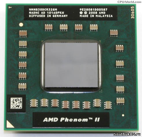 Процессор для ноутбука AMD Phenom II N830 HMN830DCR32GM