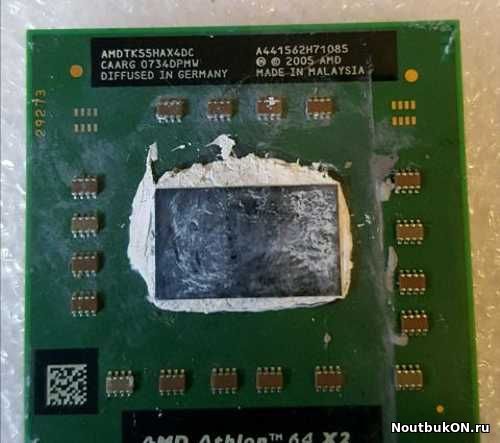 Процессор для ноутбука AMD Turion 64 X2 TK55 AMDTK55HAX4DC