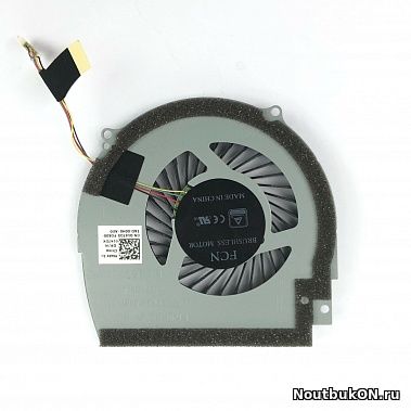 Вентилятор (кулер) для ноутбука Dell Inspiron 15-7566, 15-7567, CPU Совместимые партномера: DC28000IMF0, FJ2N, 0147DX, 147DX, DC28000IOF0, FJ2M, 0NWW0W правый