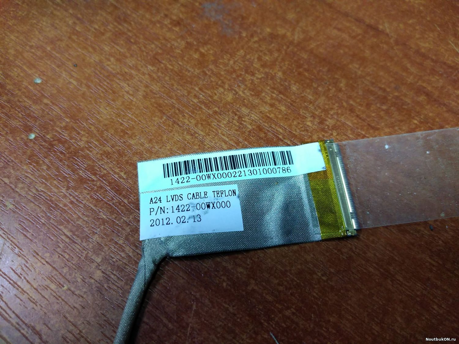 Шлейф матрицы A24 LVDS CABLE TEFLON 1422-00WX000 DNS A24HB 0145710 0142776 0142778 0133240 0145712